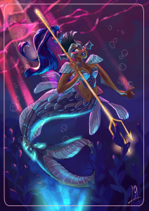 Warrior Mermaid