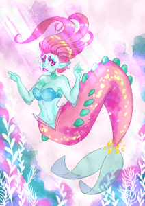 Neon Mermaid
