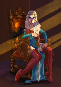 queen Guenièvre damezines 2020